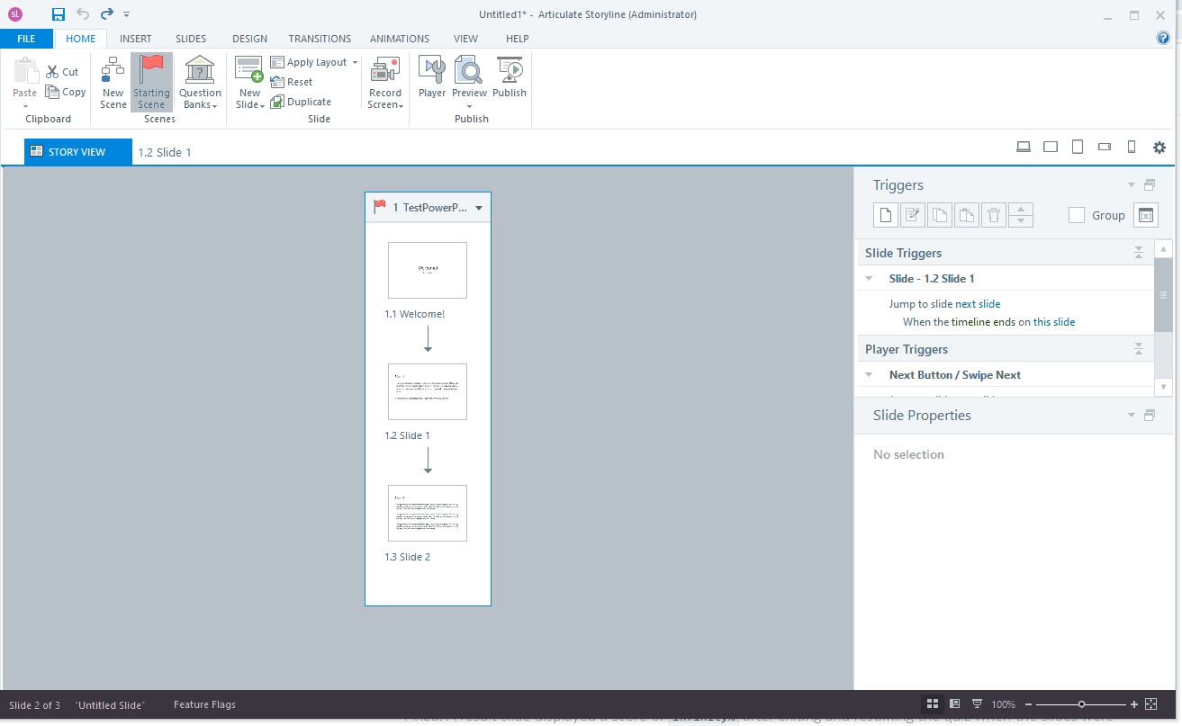 using company templates in Story Line Articulate Storyline Discussions ELearning Heroes